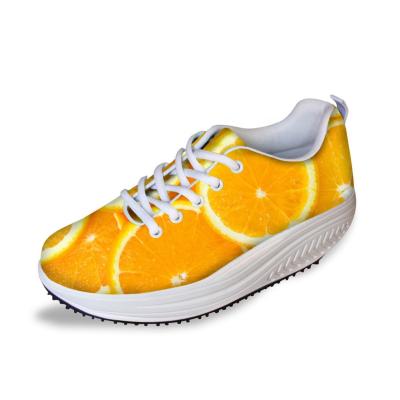 China 2021 Latest Fashion Trend Design Casual Shoes Woman Platform Shoes Low Moq Custom Shoes for sale