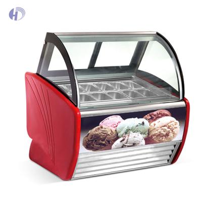 中国 Single / Batch Ice Cream Freezer / Display Ice Cream Freezer / Ice Cream Double-temperature Freezer 販売のため