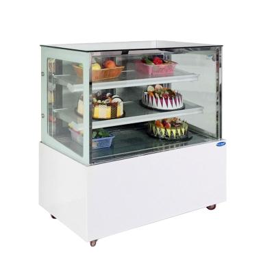 中国 Manufacturer Refrigerator Bakery Case Single/Double-temperature Display Refrigerated Table Cake Cabinet Freezer Display Door Cake Display Freezer 販売のため