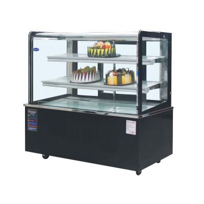 China Hot Sale Commercial Cake Display Refrigerator Cabinet Single/Double-temperature Cooler Freezer and Refrigerated Cake Showcase Display Cake for sale