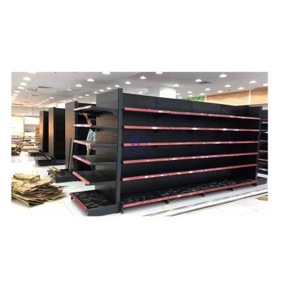 China Single Sided Supermarket Shelves High Quality Retail Store Supermarket Wall Shelves Supermarket Shelf For Factory for sale