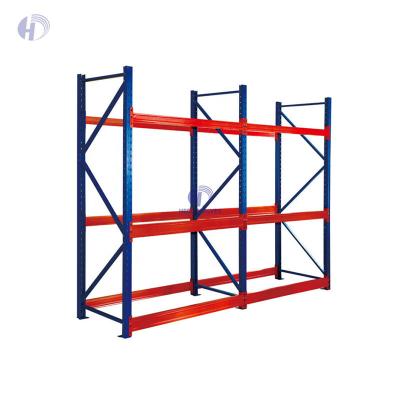 Cina Corrosion Protection Adjustable Powder Coating Long Span Steel Storage Shelving Unit Medium Duty Racks Industrial Warehouse Storage Heavy Duty Rack in vendita