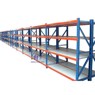 China Corrosion Protection Storage Adjustable Medium Duty Steel Shelving Rack Shelves Storage Medium Duty Rack For Warehouse Rack Factory Te koop