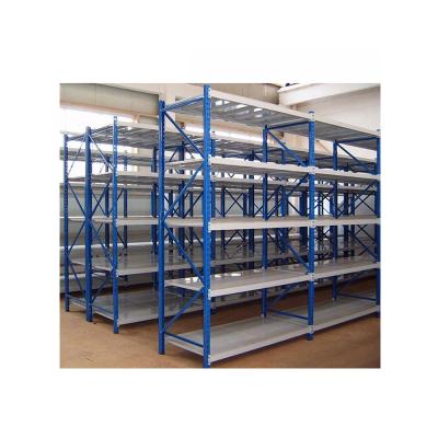 China Corrosion Protection 5 Tiers Heavy Duty Shelving Metal Garage Shelving Unit Steel Warehouse Shelving Medium Duty Garage Storage Rack for sale