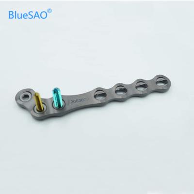 China Small Animal Fracture Veterinary BlueSAO Orthopedic Implants 5mm L - Shape Reconstruction Locking Plate for sale