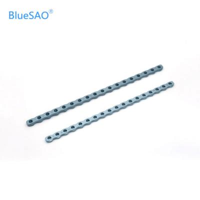 China Small Animal Fracture High Quality Vet Orthopedic Implants 10mm 11mm Titanium Bone Plate Plasticity for sale