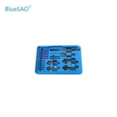 China Bone plate special design TPLO animal orthopedic prosthesis, veterinary bluesao implants, locking plate system, the whole kit in one box for sale