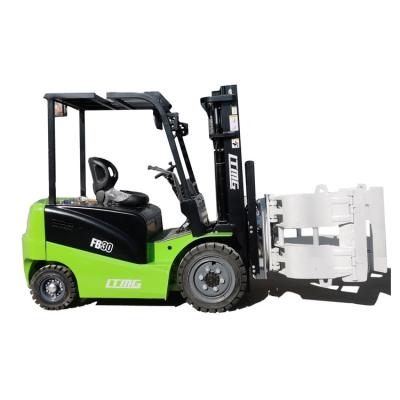 China Building Material Shops Great Performance Lithium Battery Forklift 3 tonne 4 tonne 5 tonne Electric Forklift with Paper Roll Clamp for sale