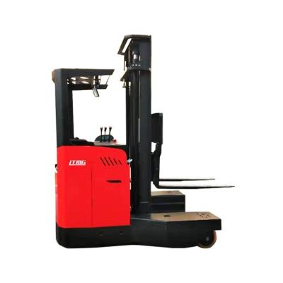 China Hotels LTMG Narrow Aisle Forklift 4 Way Reach Stacker 1.5 Ton 2 Ton 2.5 Ton 3 Ton Electric Reach Forklift for Sale for sale