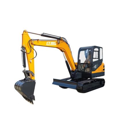 China Manufacturing Plant LTMG 6500kg  6.5 ton  excavator excavating machine compactor digger for planting tree for sale