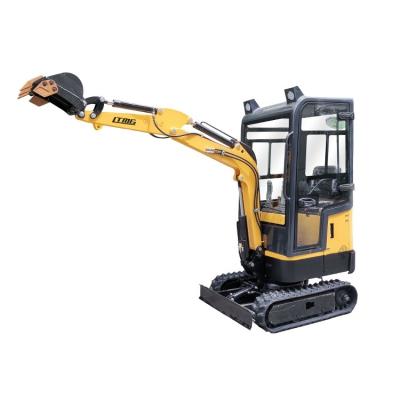 China Building Material Shops LTMG LTN17 ride on electric excavator 1350kg battery mini excavator electric excavator machine free shipping for sale