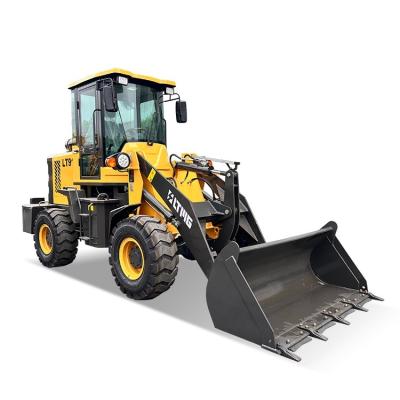 China Construction worksÂ  LTMG Classical articulated Full-hydraulic wheel loader 0.8ton 1.0ton 1.2ton 1.5ton mini wheel loader with Quick hitch for sale