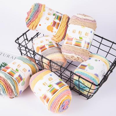 China Anti-pilling Not Easy To Deform Washable Soft Cotton Crochet Yarn Acrylic Blended Yarn Hand Knitting for sale