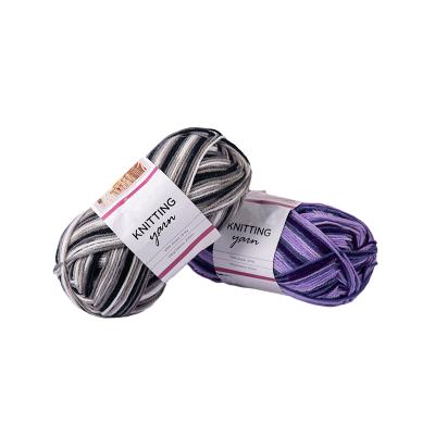 China Wholesale premium anti-pilling colorful acrylic yarn manufacturers for hand knitting for sale