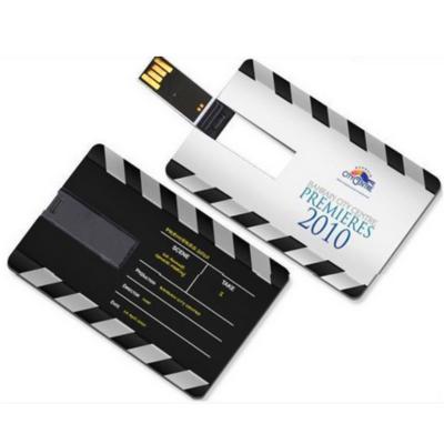 China 2021 hot sale 8gb usb plastic card credit card usb memory stick pendrive for sale