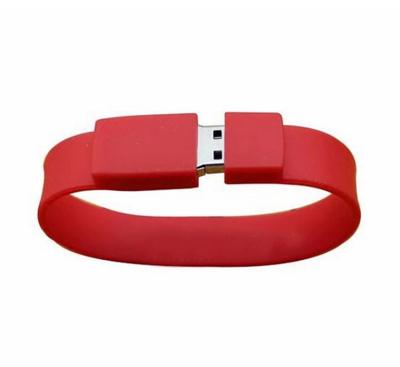 China Wristband / Wristband Wristband USB Flash Drive USB Stick 1GB 2GB 4GB With Your Logo As Gift for sale