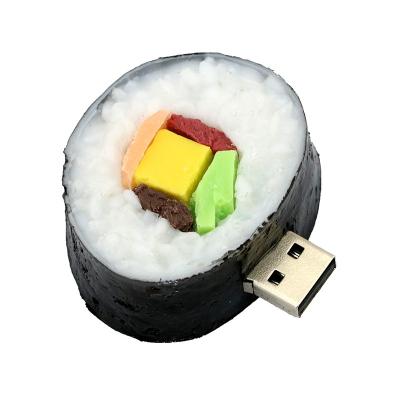 China Gift Animal Food Japan USB Flash Drive , Sushi Shaped USB Sticks for sale