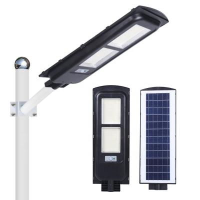 China IP65 50w solar street light outdoor waterproof 100w 200w 300w ROAD all in one integrated led solar street light for sale