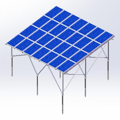 China High quality ground mounted solar ground mounting bracket products strong solar bracket system solar structure ground mounting bracket for sale