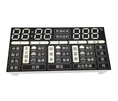 China House Appliances Green Color Custom Cathode Common 7 Segment Display Led Display Panel f for sale