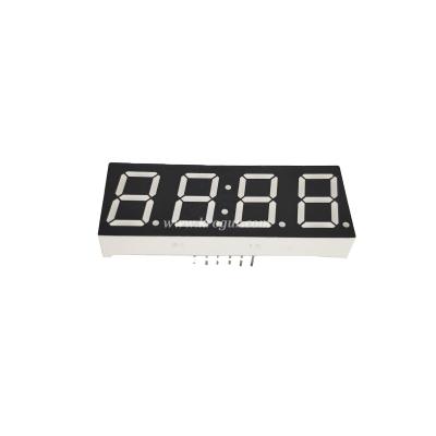 China House Fixtures 0.56 Inch Red Color Cathode 50.3x19x8mm Common Digit 7 Segment Led Display 4 Digit For Clock for sale