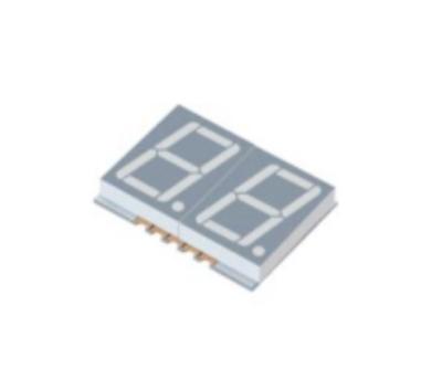 China Home appliance 056 inch mini led display smd 7 segment 2 digit time segment smd type for sale