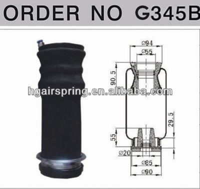 China SUSPENSION HOWO A7, G345B Natural Rubber Air Spring for sale