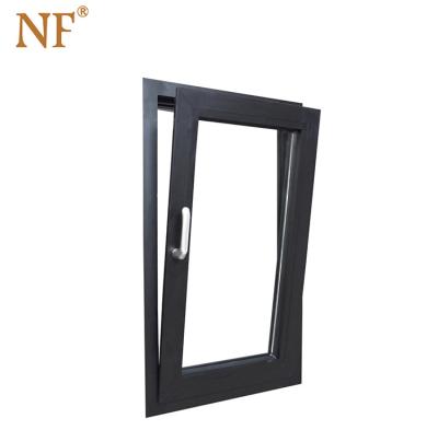 China Cheap Folding Screen Double Glazed Aluminum Tilt And Turn Window for sale