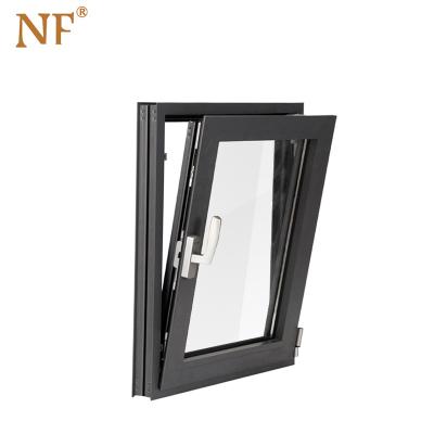 China Folding / Tilt Thermal Break Aluminum Profile Casement &Turn Aluminum Profile Screen Window With Awning / Shutter for sale