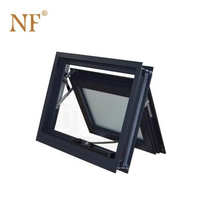 China Folding Screen Chain Winder Window With Mosquito Net for sale