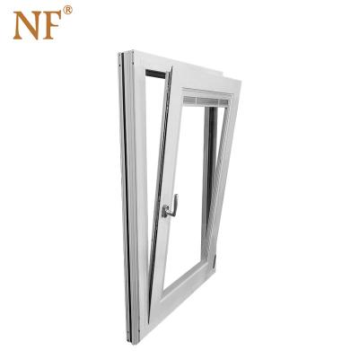 China AluminumTurn Folding Screen Thermal Break And Tilt Window for sale