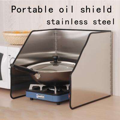 China Stainless Steel Oil Deflector Stainless Steel Easy Clean Kitchen for sale