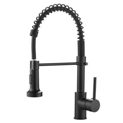 China Sense Faucets Stainless Steel Pull Down Kitchen Faucet for sale