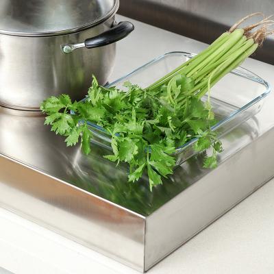 China Stainless Steel Double Two Stainless Steel Shelf Cover For Kitchen for sale