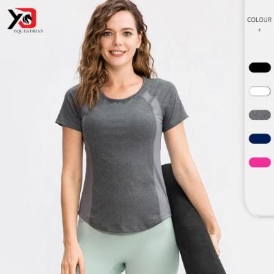 China XD Durable Ready To Boat Women UV Protection Shirt Quick Dry Equestrian Riding T-Shirts for sale