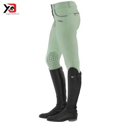 China Durable Seat Full Silicone Breeches Riding Pants Pockets Riding Clothes Equestrian Clothing for sale