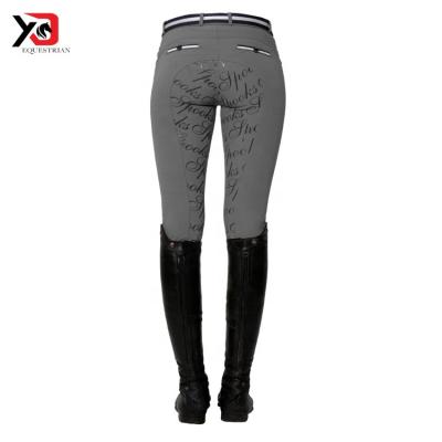 China Durable Equine Bamboo Winter Jodhpur Breeches Riding Riding Tights Pants for sale