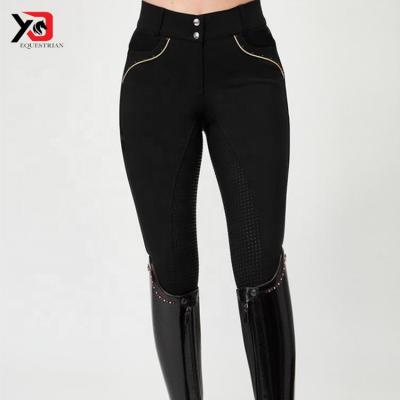 China Durable Equestrian Clothing Breeches Design Riding Breeches 4 Seasons Professional Horse Breeches for sale