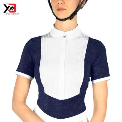 China Durable Professional Horse Rider Supplies Equestrian Baselayer Equestrian Showshirt for sale