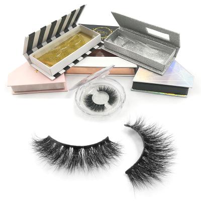 China 2022 2021 Factory Wholesale Natural Soft 3D Mink Lashes With 3D Mink Eyelash Kit for sale