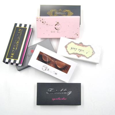 China Free Samples Natural Wholesale Fake Strip Eyelash Manufacturer Custom Eyelash Packaging for sale