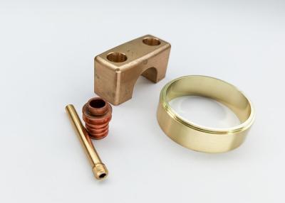 China Toleranz Ra3.2 CNC-maschinell bearbeitende Messingteil-0.02mm, die CNC-maschinell bearbeitende Messingteile poliert zu verkaufen