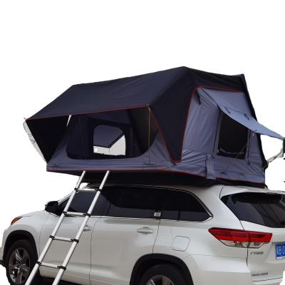 China Extended Type Roof-top-Tent Supplier Family Camping Hardtop Clam Shell Roof Top Tent 5 Person For Oceania Market for sale