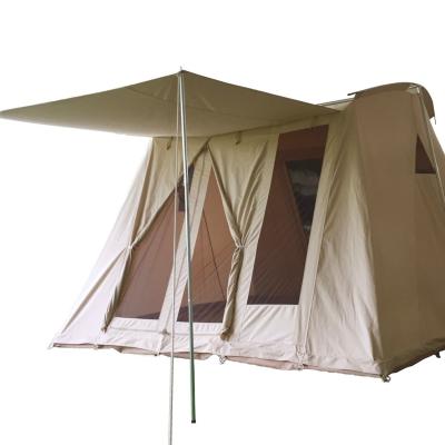 China Extended Bow Spring Type Waterproof And Windproof Tent For 2 To 6 Person for sale