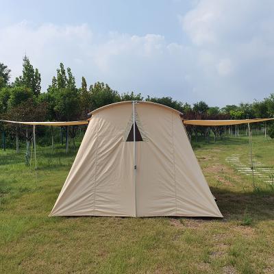 China Extended Type Cotton Fabric Flex Spacious Spring Bar Tent SST-01 for sale