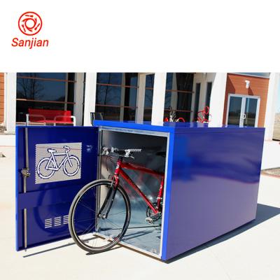 China Gymnasium/supermarket/home sports golf factory locker room supplier service voucher metal bicycle storage cabinet etc. Luoyang Sanjian Iron Colorful Outdoor Waterproof Bike Locker for sale