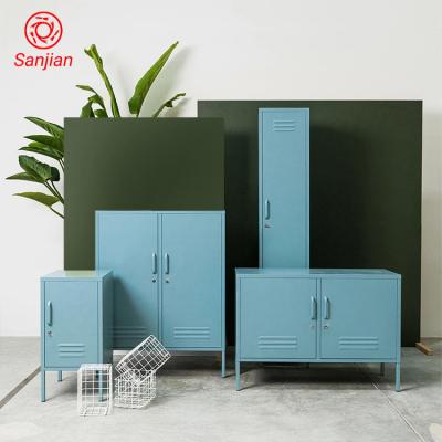 China Beautiful Most Popular Modern Design Home Furniture Steel Metal Living Room Storage Cabinet for sale