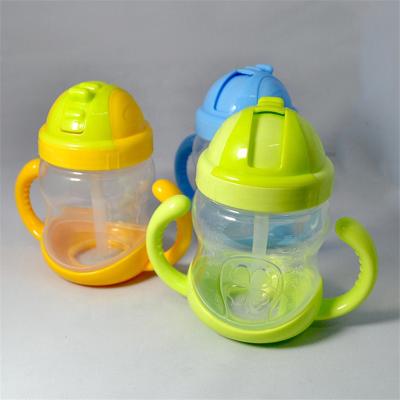 China BPA Free Travel Drinks Cup PPSU Water Bottle Baby Kids Water Bottle Silicone Drink Cups Kids Drink Bottle With Straw for sale