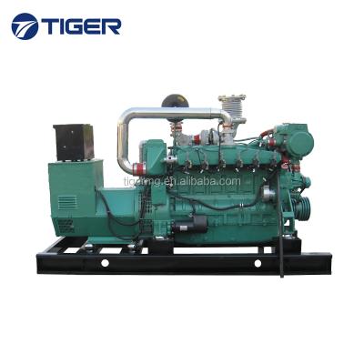 China good prices 150kw durable wood waste gas biomass gas generator generator TG150GF for sale