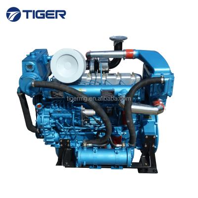 China Water Cooled CCS CE Approved 110kw 150hp 6 Cylinders Good Price Boat Diesel Engine Exported To Indonesia for sale